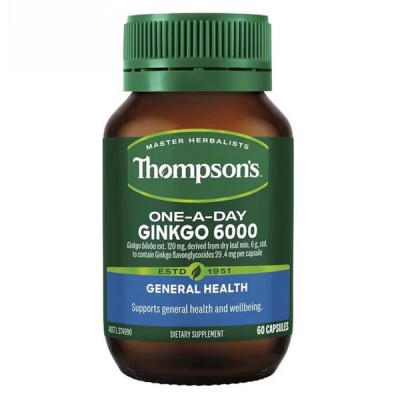 THOMPSON'S 汤普森 银杏叶精华 6000 60片